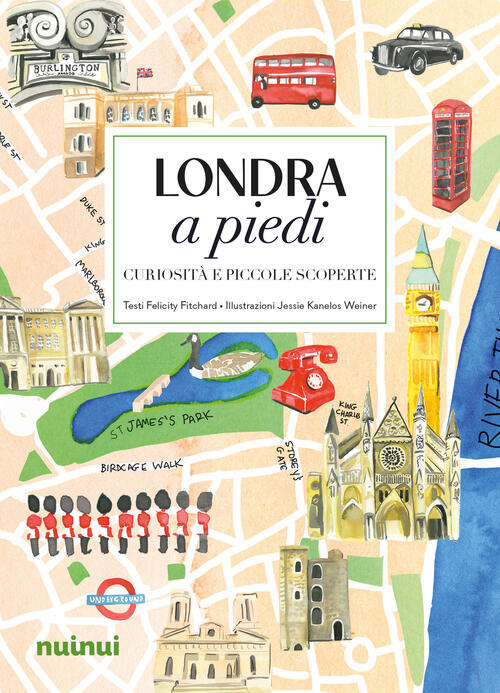 Londra A Piedi. Curiosita E Piccole Scoperte Felicity Fitchard Nuinui 2025