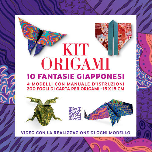 Kit Origami. 10 Fantasie Giapponesi. Strappa E Piega Xxl. Nuova Ediz. Con Qr P