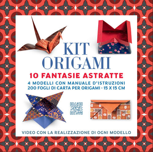 Kit Origami. 10 Fantasie Astratte. Strappa E Piega Xxl. Con Qr Per Tutorial Pe