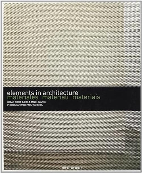 Elements In Architecture Materials
