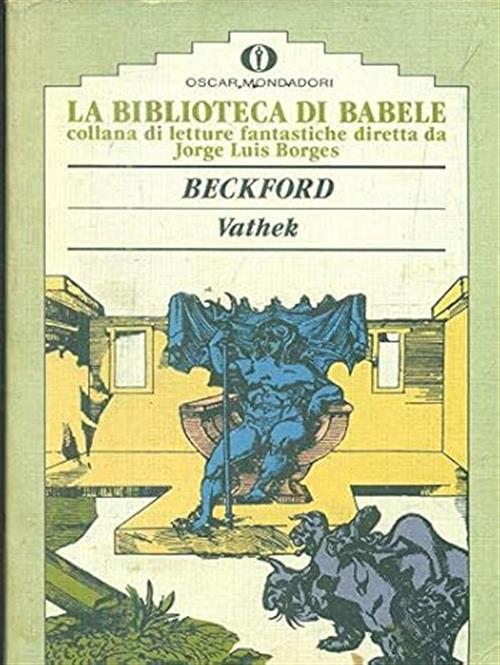 Vathek William Beckford Mondadori 1990
