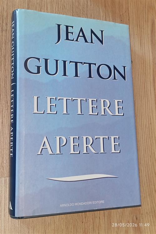 Lettere Aperte Jean Guitton Mondadori 1994