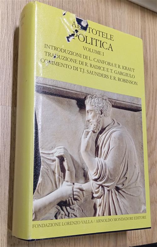 Politica. Testo Greco A Fronte. Vol. 1: Libri I-Iv.