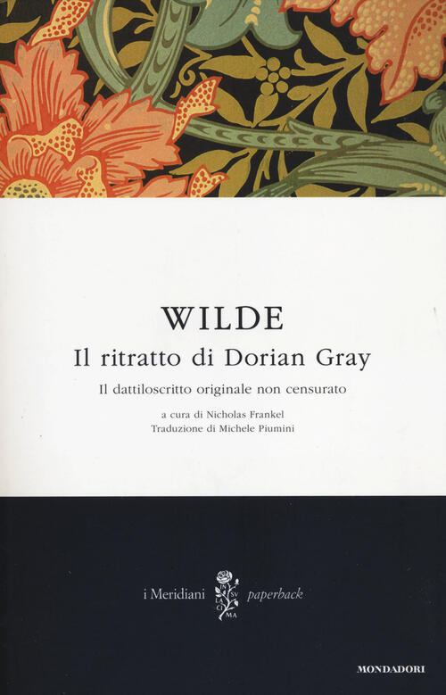 Il Ritratto Di Dorian Gray Oscar Wilde Mondadori 2014