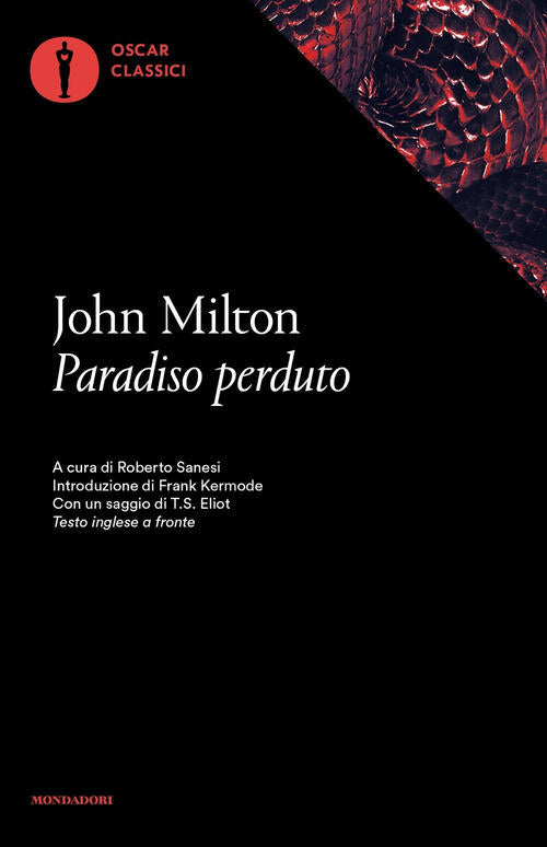 Paradiso Perduto. Testo Inglese A Fronte John Milton Mondadori 2016