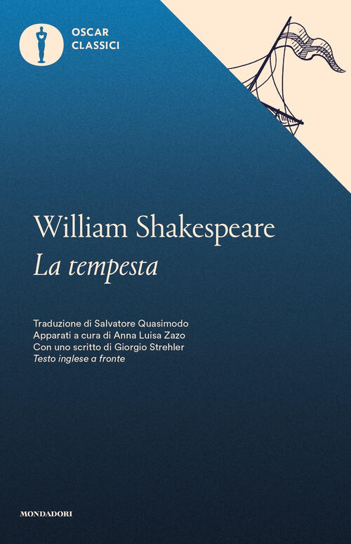 La Tempesta. Testo Inglese A Fronte William Shakespeare Mondadori 2019