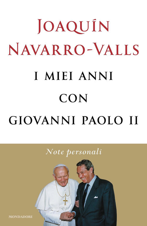 I Miei Anni Con Giovanni Paolo Ii. Note Personali Joaquin Navarro-Valls Mondad
