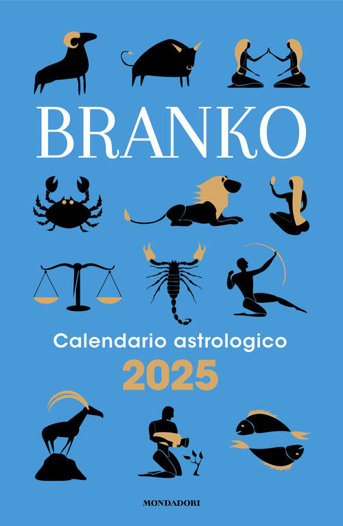 Calendario Astrologico 2025 Branko Mondadori 2024