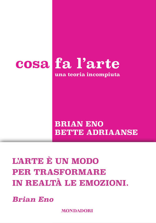 Cosa Fa L'arte. Una Teoria Incompiuta Bette Adriaanse Mondadori 2026