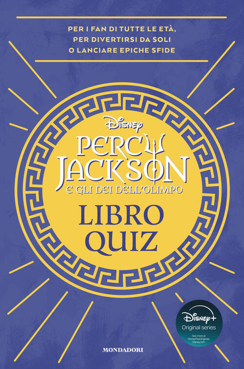Percy Jackson E Gli Dei Dell'olimpo. Libro Quiz Mondadori 2026