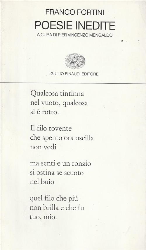 Poesie Inedite