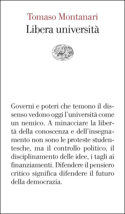 Libera Universita Tomaso Montanari Einaudi 2025