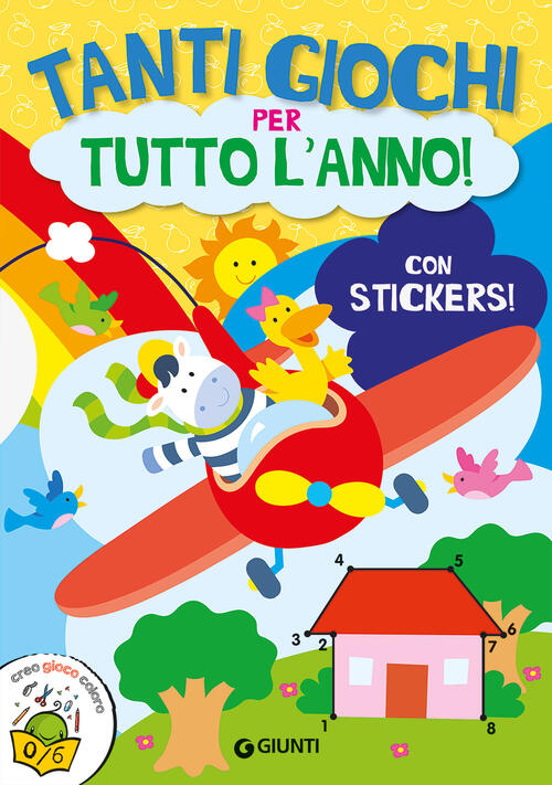 Tanti Giochi Per Tutto L'anno. Ediz. A Colori Giunti Editore 2024