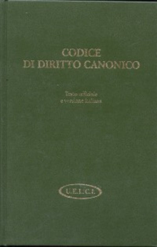 Codice Di Diritto Canonico. Testo Ufficiale Uelci Edb 1997