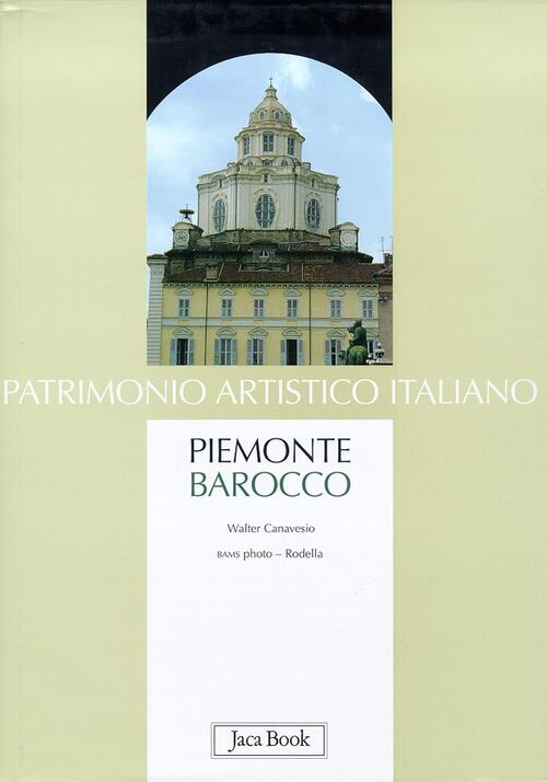 Piemonte Barocco Walter Canavesio Jaca Book 2001