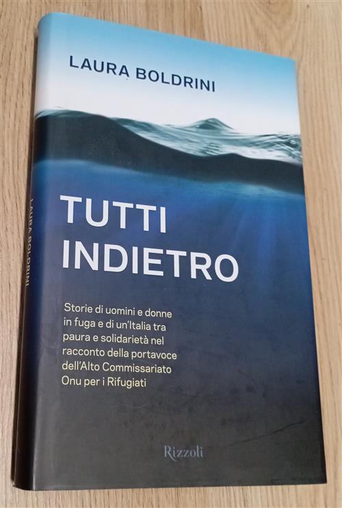 Tutti Indietro Laura Boldrini Rizzoli 2010