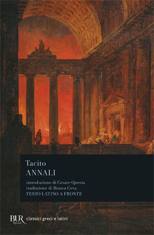 Annali. Testo Latino A Fronte