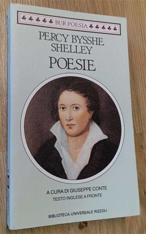 Poesie Percy Bysshe Shelley Rizzoli 1989