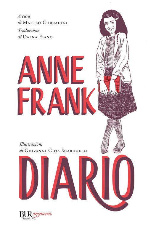 Diario Anne Frank Rizzoli 2023
