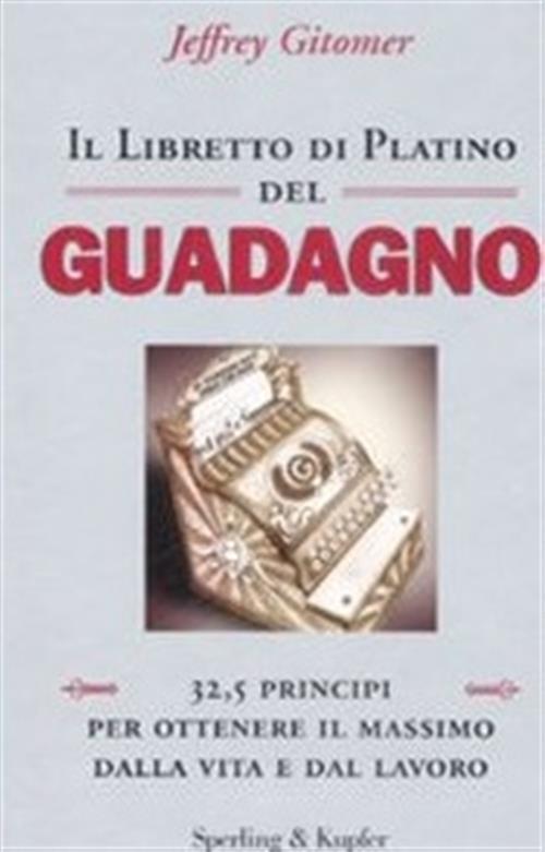Il Libretto Di Platino Del Guadagno