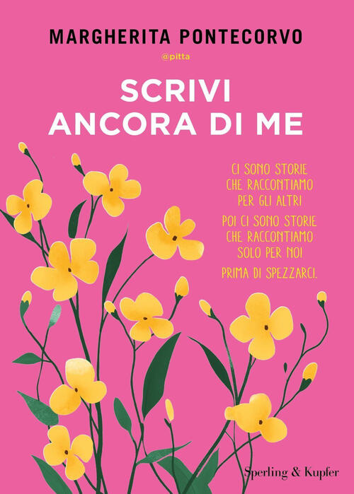 Scrivi Ancora Di Me Margherita Pontecorvo Sperling & Kupfer 2025