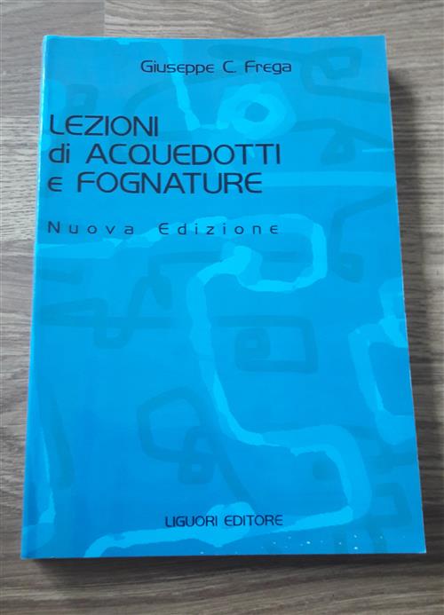 Lezioni Di Acquedotti E Fognature