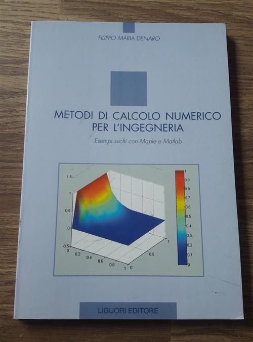 Metodi Di Calcolo Numerico Per L'ingegneria. Esempi Svolti Con Maple E Matlab