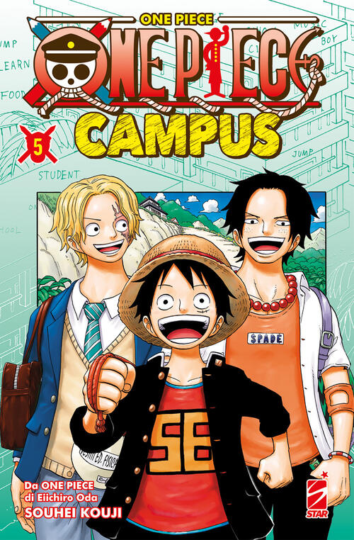One Piece Campus. Vol. 5 Eiichiro Oda, Souhei Kouji Star Comics 2026