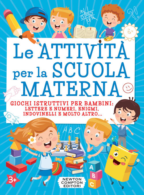 Le Attivita Per La Scuola Materna. Giochi Istruttivi Per Bambini: Lettere E Nu
