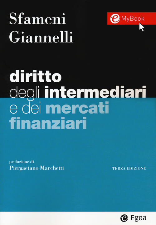 Diritto Degli Intermediari E Dei Mercati Finanziari Paolo Sfameni Egea 2018