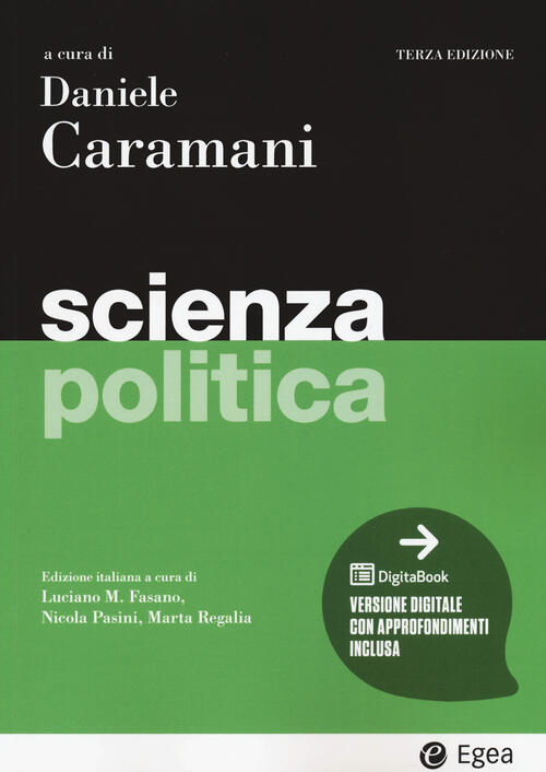 Scienza Politica Daniele Caramani, Luciano Mario Fasano Egea 2022
