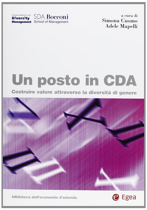 Un Posto In Cda. Costruire Valore Attraverso La Diversita Di Genere