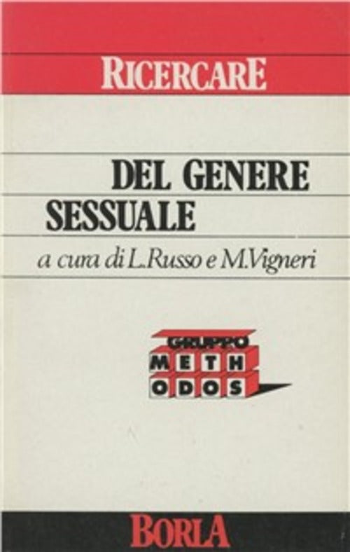 Del Genere Sessuale. 3º Colloquio Di Palermo L. Russo Borla 1989