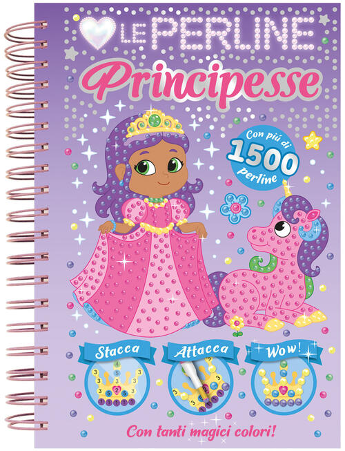 Amo Le Perline. Principesse. Ediz. A Spirale Emme Edizioni 2025