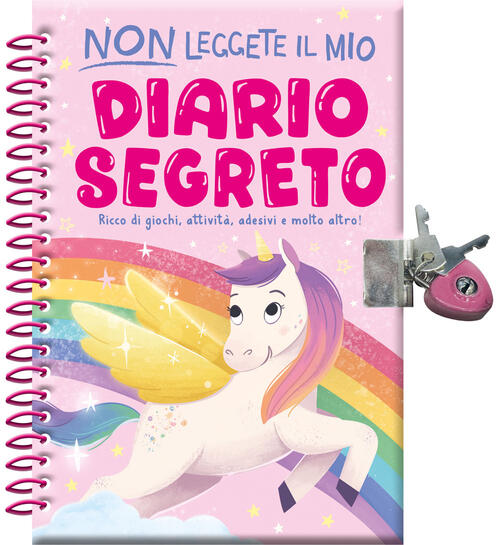 Non Leggete Il Mio Diario Segreto. Con Lucchetto E Chiavi Emme Edizioni 2025