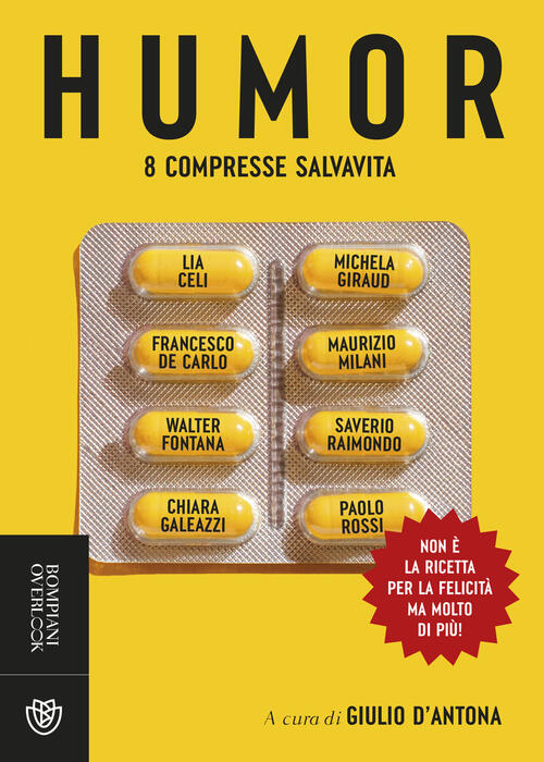 Humor. 8 Compresse Salvavita Bompiani 2024