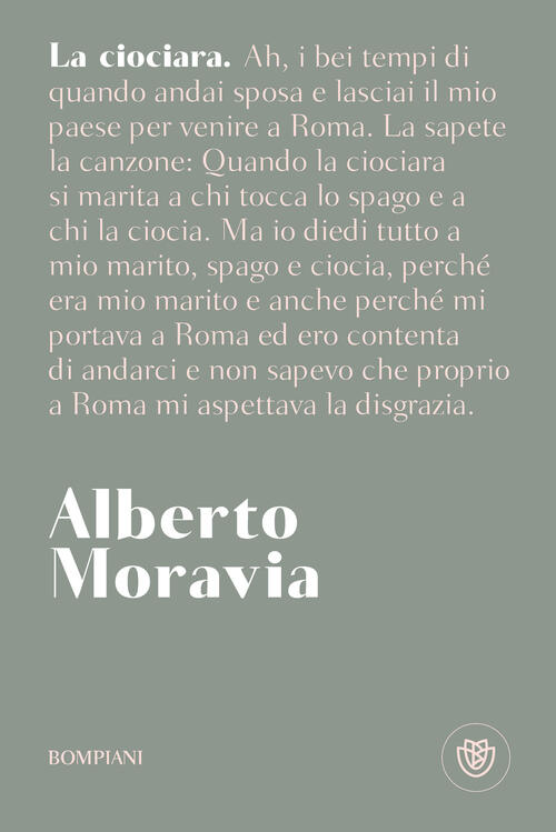 La Ciociara Alberto Moravia Bompiani 2025