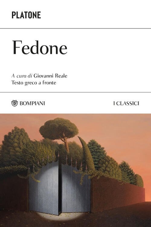 Fedone. Testo Greco A Fronte Platone Bompiani 2026