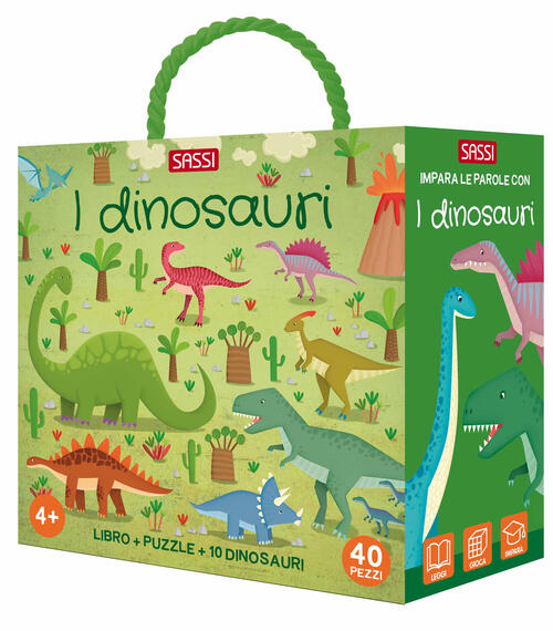 I Dinosauri. Q-Box. Con Puzzle Sassi 2021