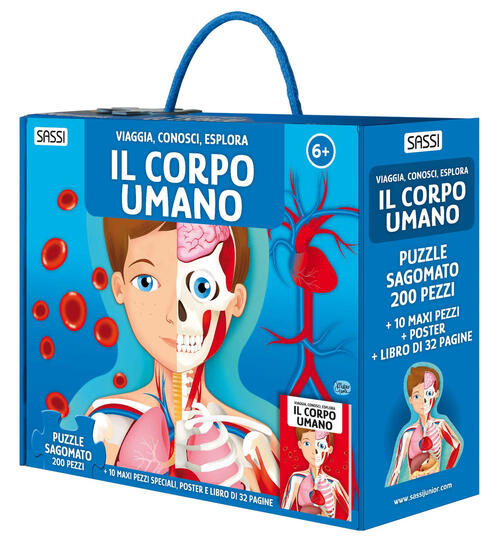 Il Corpo Umano. Viaggia, Conosci, Esplora. Nuova Ediz. Con 10 Maxi Pezzi. Con