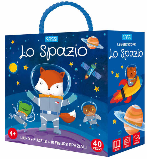 Lo Spazio. Q-Box. Ediz. A Colori. Con 10 Figure Spaziali. Con Puzzle Matteo Ga