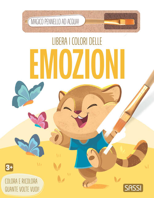 Libera I Colori Delle Emozioni. Con Magico Pennello Ad Acqua Sassi 2025