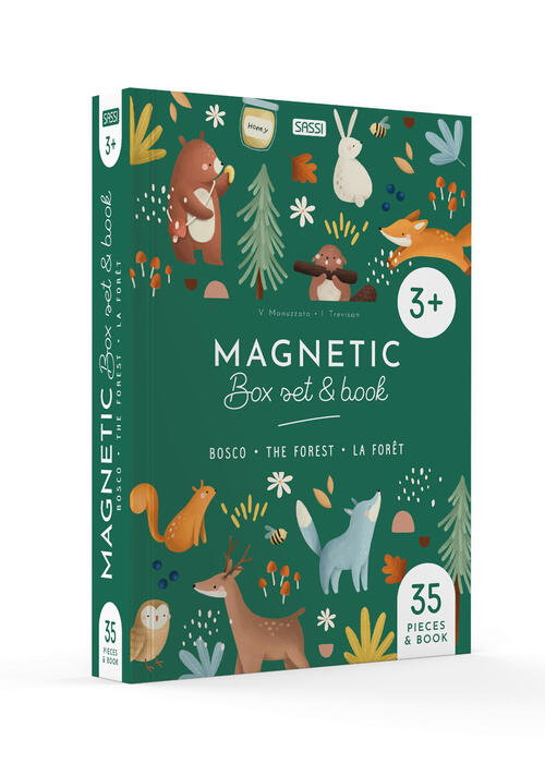 Bosco. Magnetic Box E Book. Con Magneti Valentina Manuzzato Sassi 2026