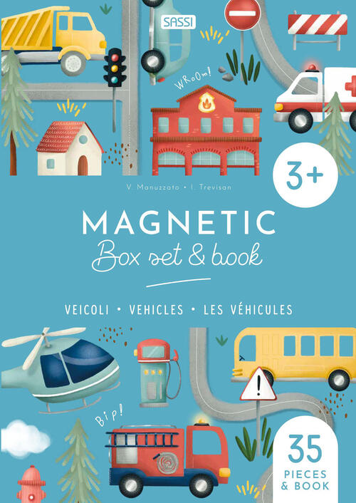 Veicoli - Vehicles - Les Vehicules. Magnetic Box Set Irena Trevisan Sassi 2026