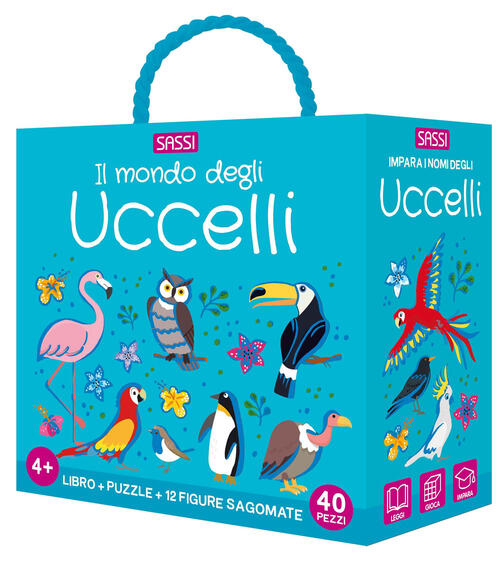 Il Mondo Degli Uccelli. Q-Box. Con Gioco Sassi 2024