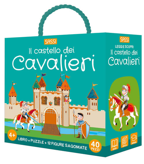Il Castello Dei Cavalieri. Con Puzzle Gigante Matteo Gaule Sassi 2024