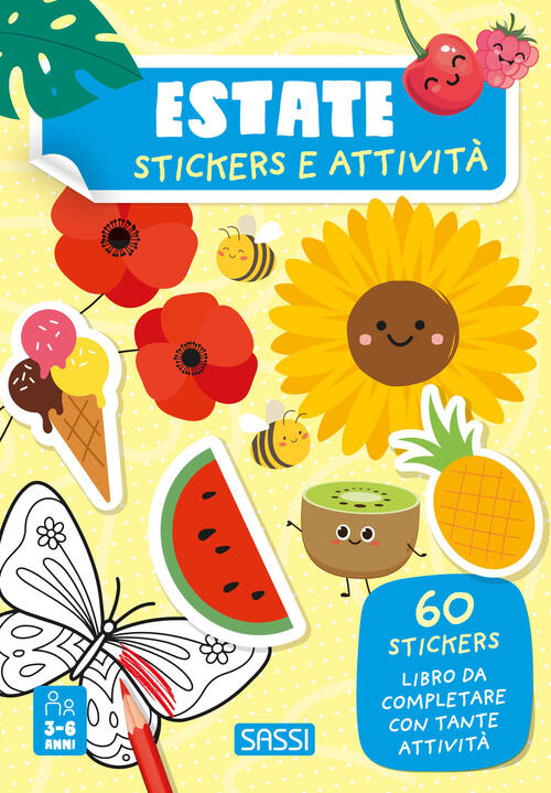 Estate. Stickers E Attivita Sassi 2024