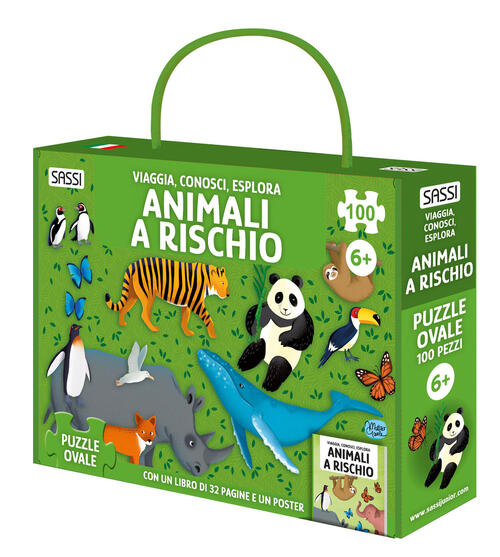 Animali A Rischio. Viaggia, Conosci, Esplora. Con Puzzle. Con Poster Matteo Ga