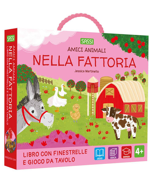Nella Fattoria. Amici Animali. Con Gioco Da Tavolo Jessica Martinello Sassi 20