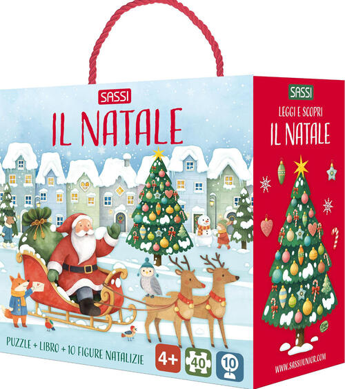 Il Natale. Q-Box. Con 10 Figure Sagomate. Con Puzzle Sassi 2026